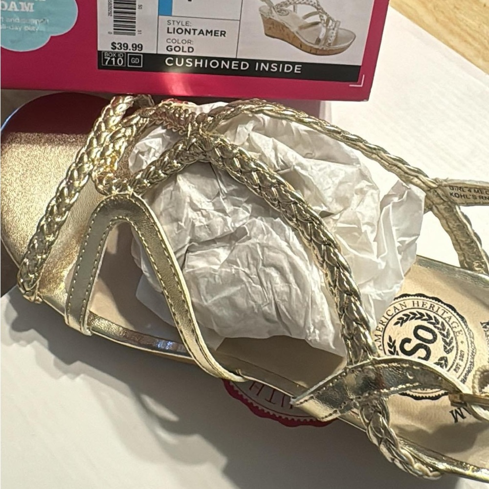 Girl shoe wedges
